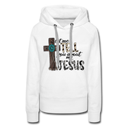 Women’s Premium Hoodie - white