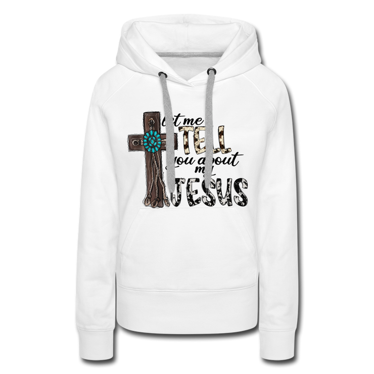 Women’s Premium Hoodie - white