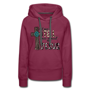 Women’s Premium Hoodie - burgundy