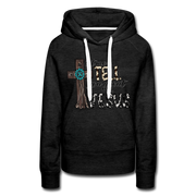 Women’s Premium Hoodie - charcoal grey