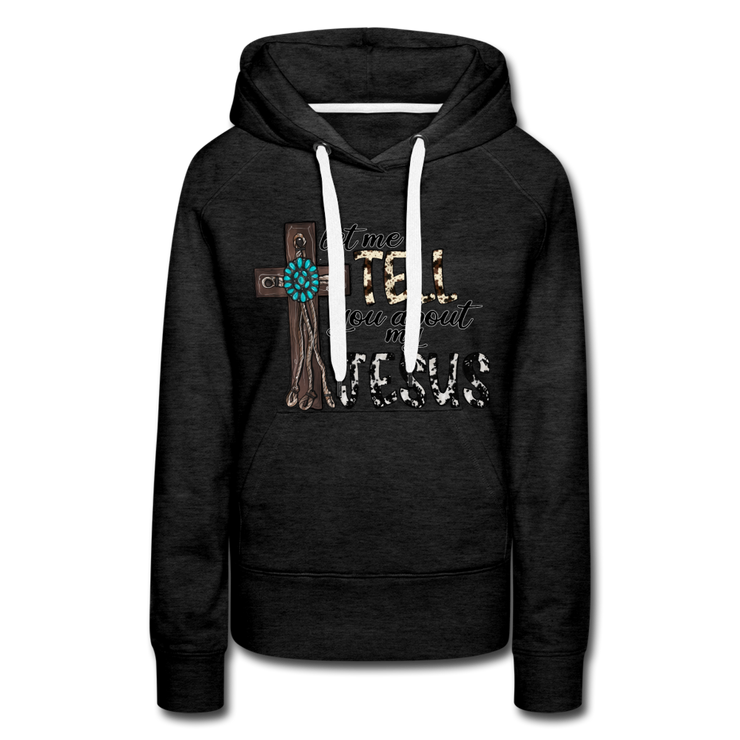 Women’s Premium Hoodie - charcoal grey