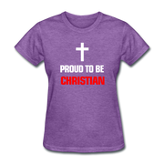 Women's T-Shirt - purple heather