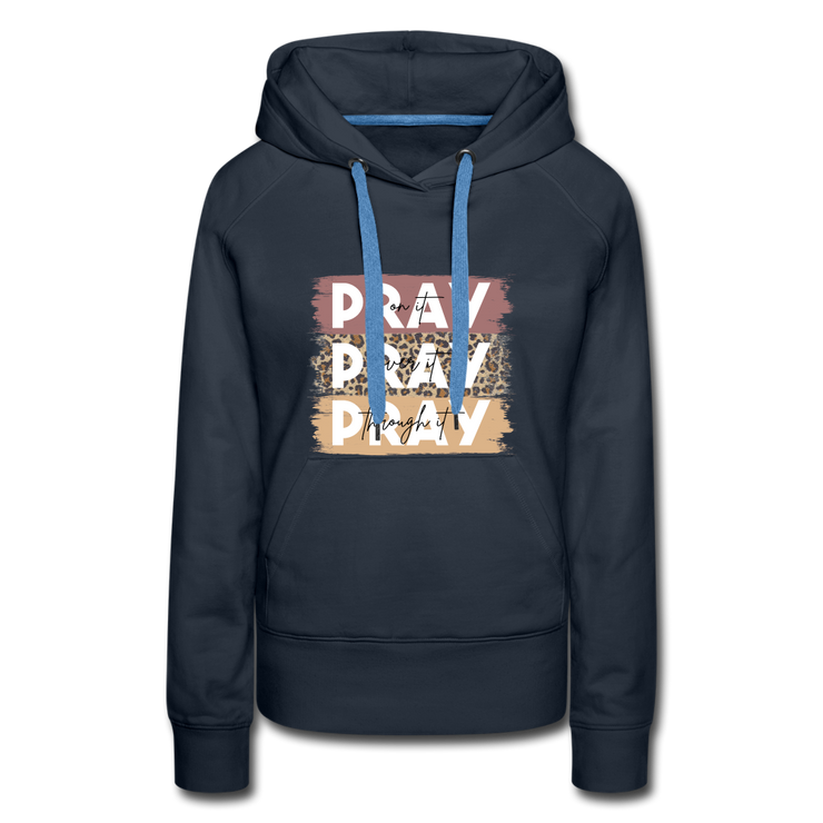 Women’s Pray Hoodie - navy