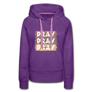 Women’s Pray Hoodie - purple