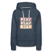 Women’s Pray Hoodie - heather denim