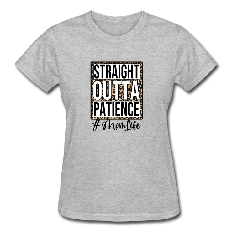 Gildan Ultra Cotton Ladies T-Shirt - heather gray