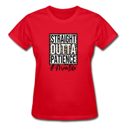 Gildan Ultra Cotton Ladies T-Shirt - red