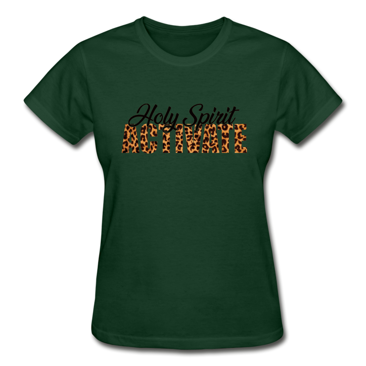 Gildan Ultra Cotton Ladies T-Shirt - forest green