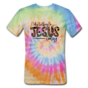 Only Talking to Jesus Tee - rainbow