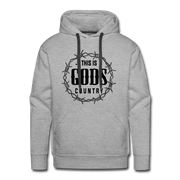 This Is Gods Country  Hoodie - heather grey