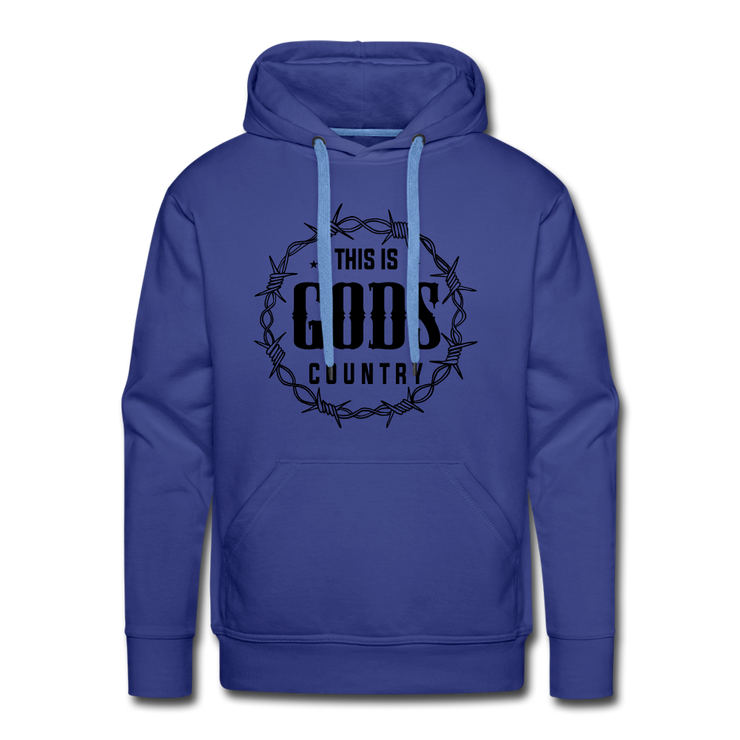 This Is Gods Country  Hoodie - royal blue