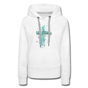 He Lives Hoodie - white