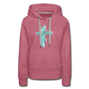 He Lives Hoodie - mauve