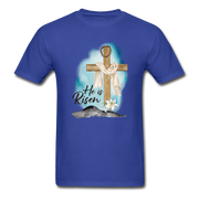 He is Risen Tee - royal blue