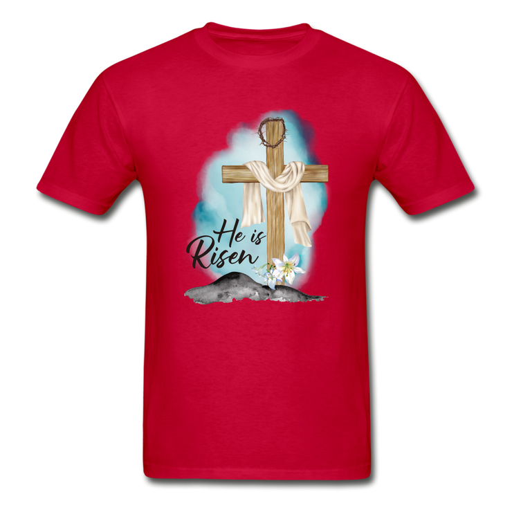 He is Risen Tee - red