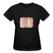 Jesus & Coffee Tee - black