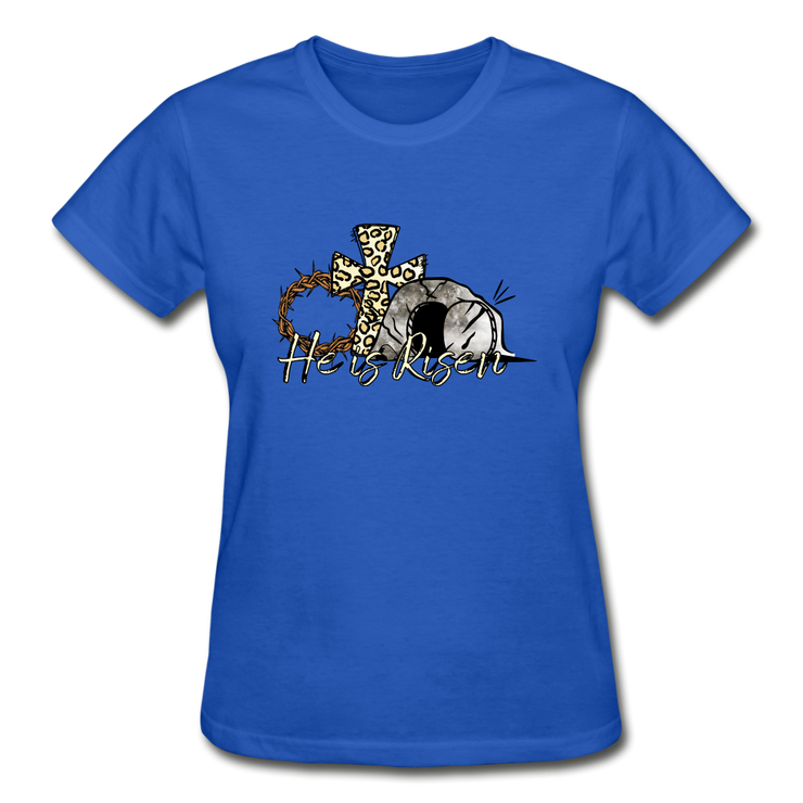 He is Risen 2 Tee - royal blue