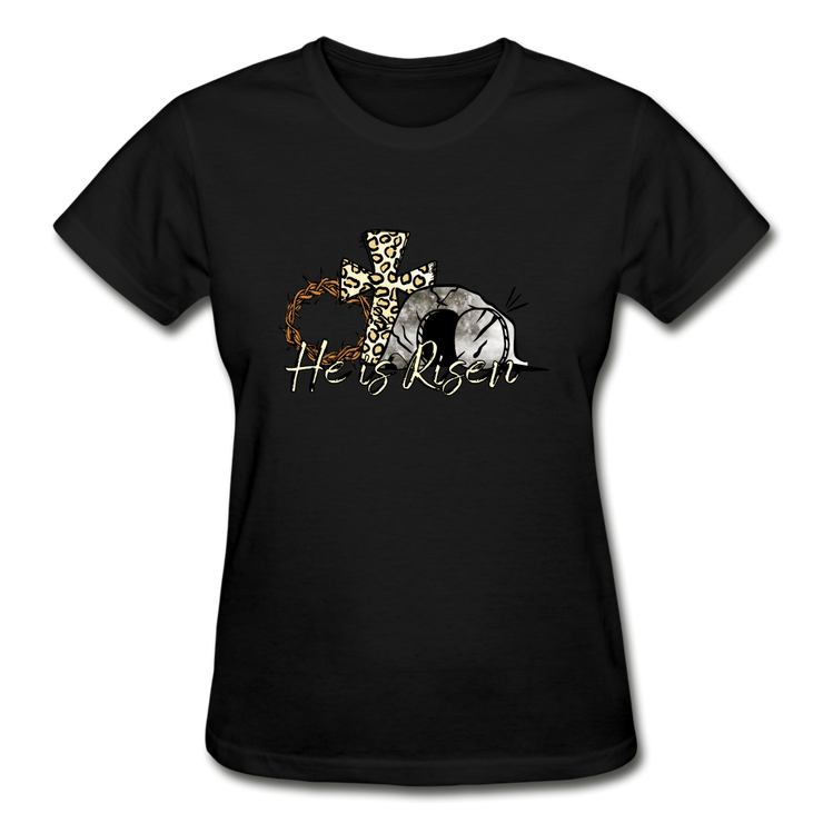 He is Risen 2 Tee - black