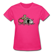 He is Risen 2 Tee - fuchsia