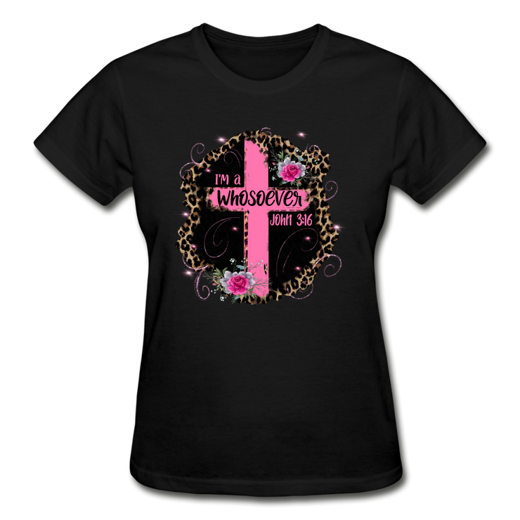 Gildan Ultra Cotton Ladies T-Shirt - black