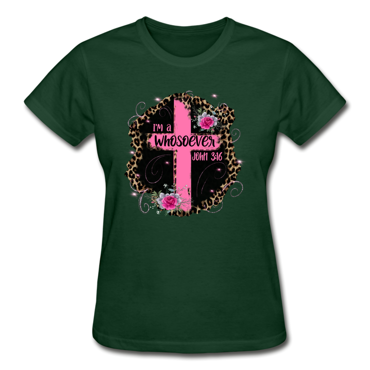 Gildan Ultra Cotton Ladies T-Shirt - forest green