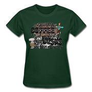 Gildan Ultra Cotton Ladies T-Shirt - forest green