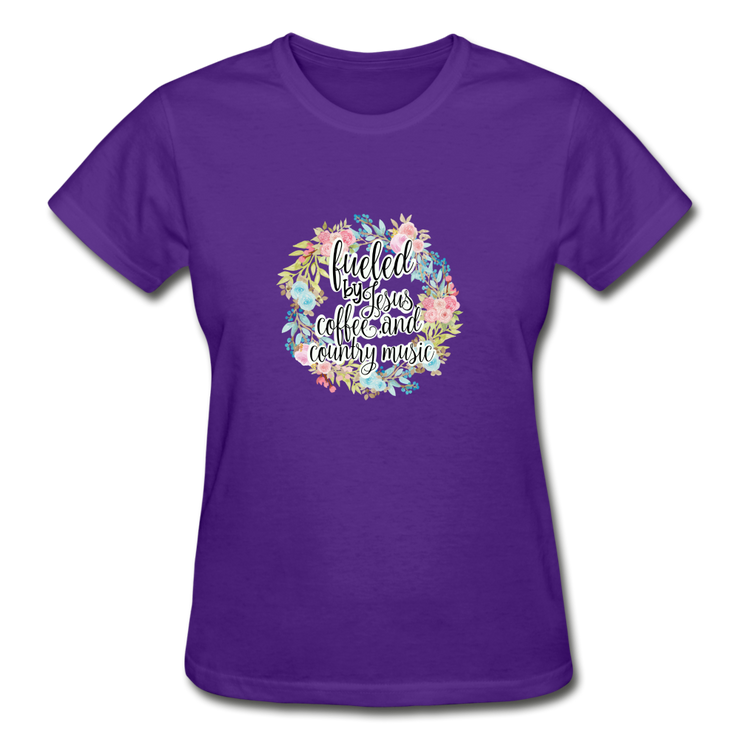 Gildan Ultra Cotton Ladies T-Shirt - purple