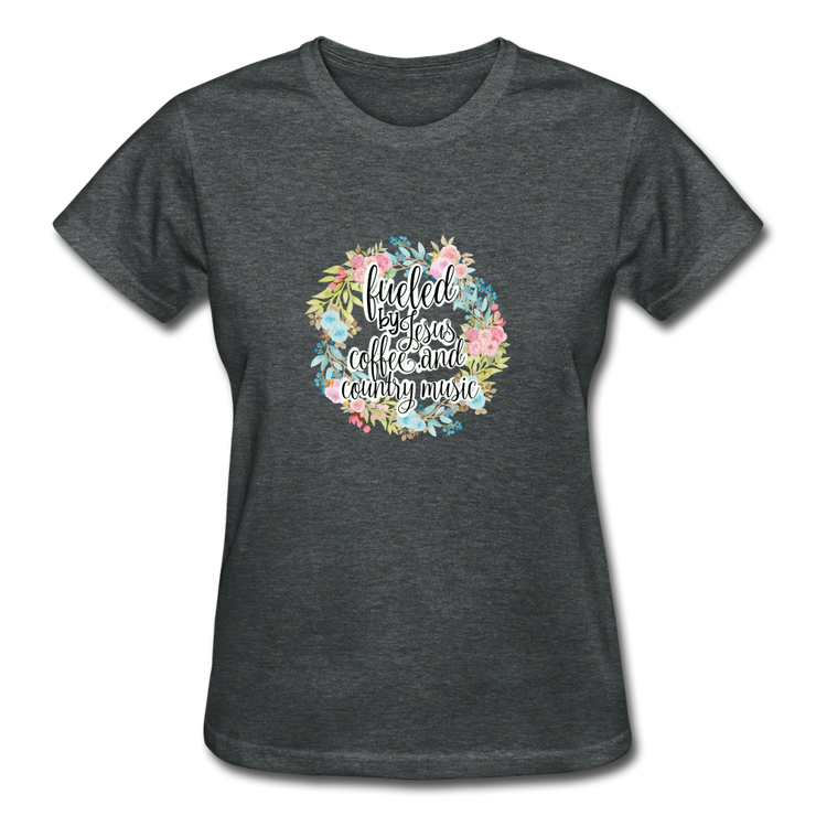 Gildan Ultra Cotton Ladies T-Shirt - deep heather