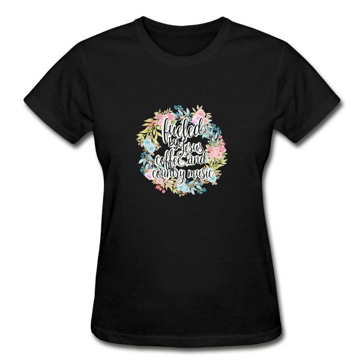 Gildan Ultra Cotton Ladies T-Shirt - black