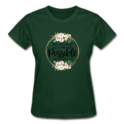 Gildan Ultra Cotton Ladies T-Shirt - forest green