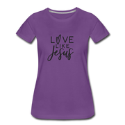 Love Like Jesus Women’s T-Shirt - purple