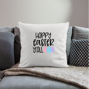 Throw Pillow Cover 18” x 18” - natural white