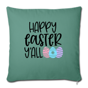 Throw Pillow Cover 18” x 18” - cypress green