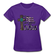 Gildan Ultra Cotton Ladies T-Shirt - purple