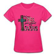 Gildan Ultra Cotton Ladies T-Shirt - fuchsia