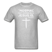 Normal Isn't Coming Back Mens T-Shirt - heather gray