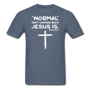 Normal Isn't Coming Back Mens T-Shirt - denim