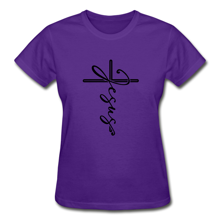 Gildan Ultra Cotton Ladies T-Shirt - purple