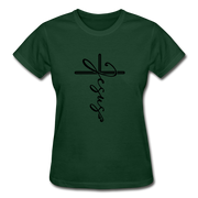 Gildan Ultra Cotton Ladies T-Shirt - forest green