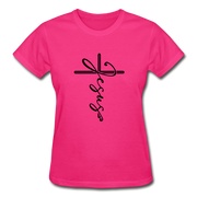 Gildan Ultra Cotton Ladies T-Shirt - fuchsia