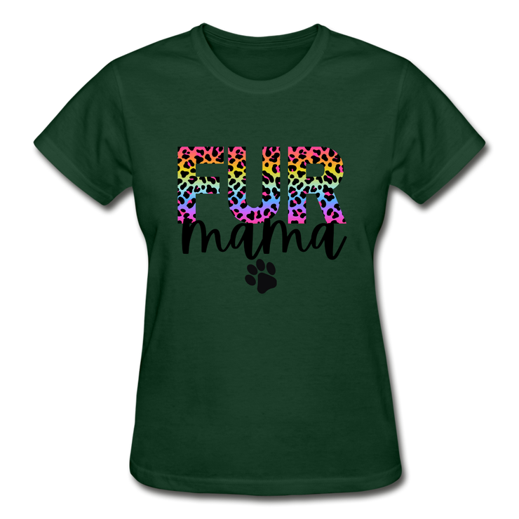 Gildan Ultra Cotton Ladies T-Shirt - forest green