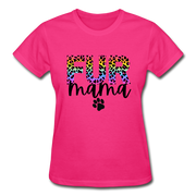 Gildan Ultra Cotton Ladies T-Shirt - fuchsia