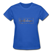 Gildan Ultra Cotton Ladies T-Shirt - royal blue