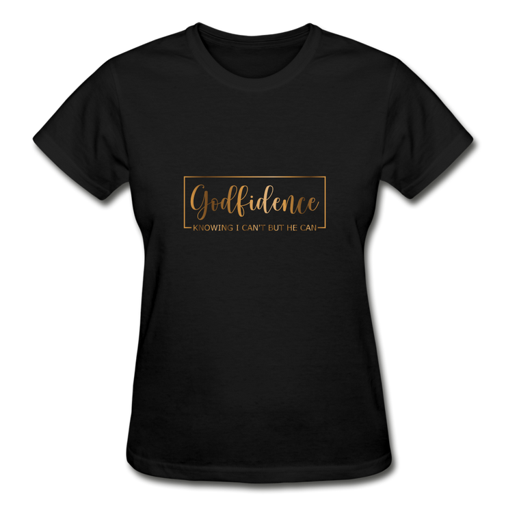 Gildan Ultra Cotton Ladies T-Shirt - black