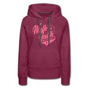 Walk By Faith Not By Sight Women’s Hoodie - burgundy