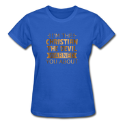 Gildan Ultra Cotton Ladies T-Shirt - royal blue