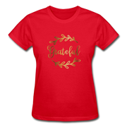 Gildan Ultra Cotton Ladies T-Shirt - red