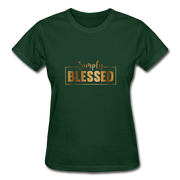 Gildan Ultra Cotton Ladies T-Shirt - forest green