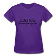 Gildan Ultra Cotton Ladies T-Shirt - purple