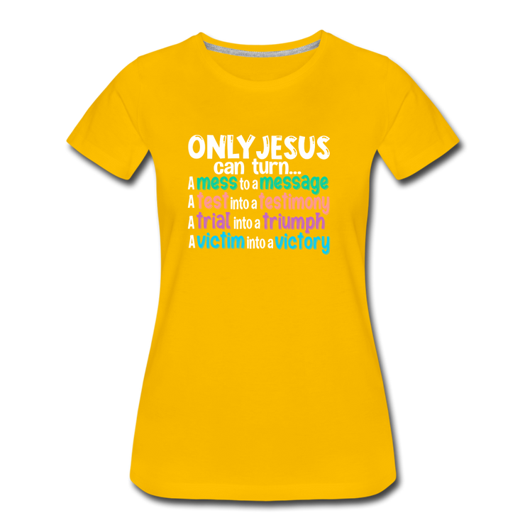 Women’s Premium T-Shirt - sun yellow